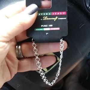 Sterling silver bracelet